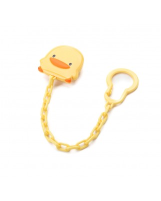 黃色小鴨安全奶嘴鍊 - Baby Pacifier Clip