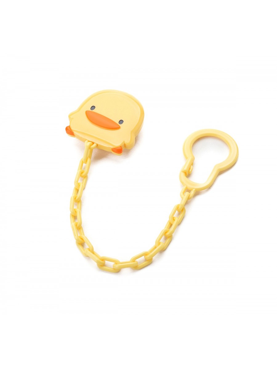 黃色小鴨安全奶嘴鍊 - Baby Pacifier Clip 黃色小鴨安全奶嘴鍊 - Baby Pacifier Clip