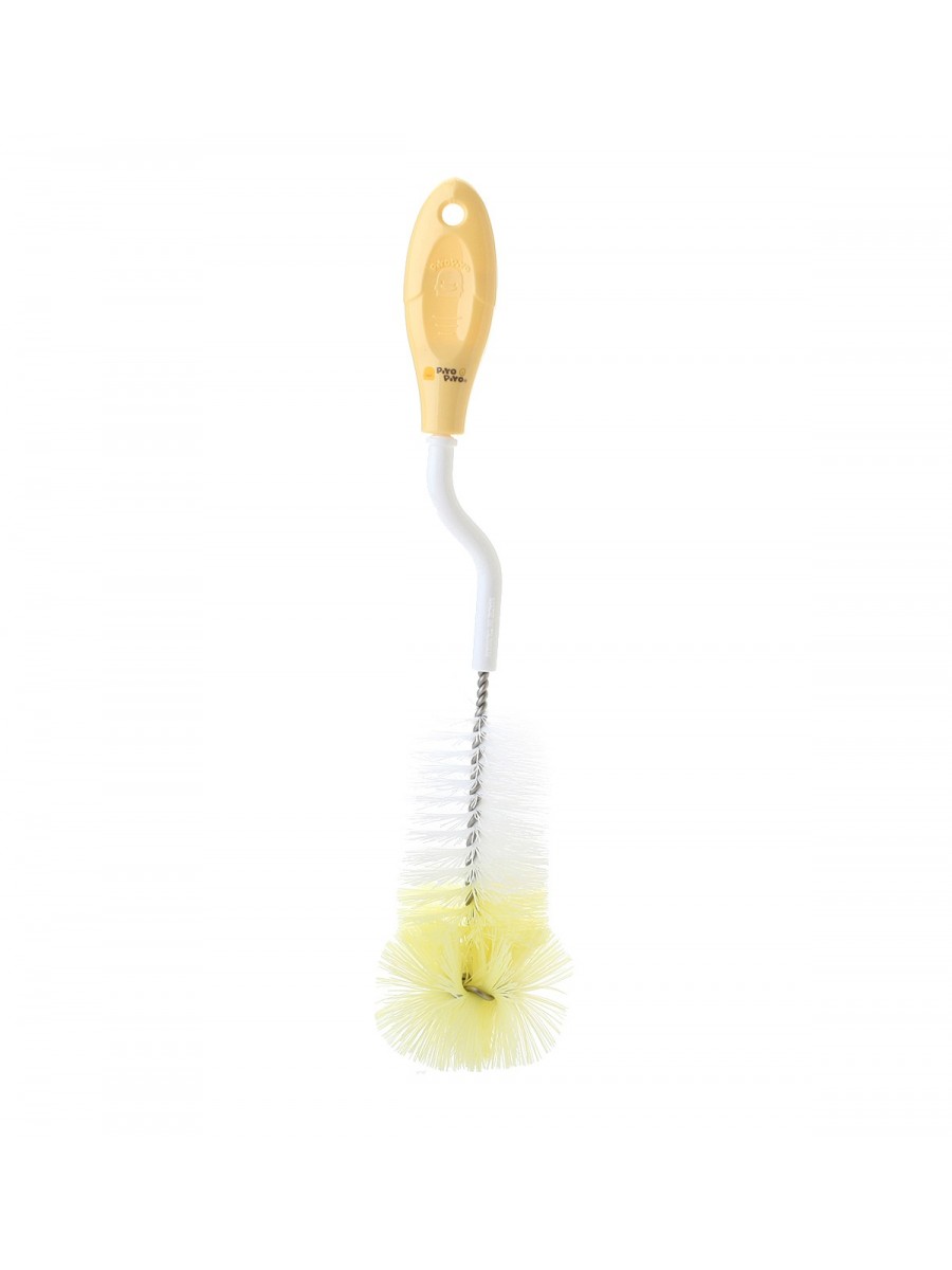 黃色小鴨360˚雙色奶瓶刷 - Free Rotate Bottle Scrubber