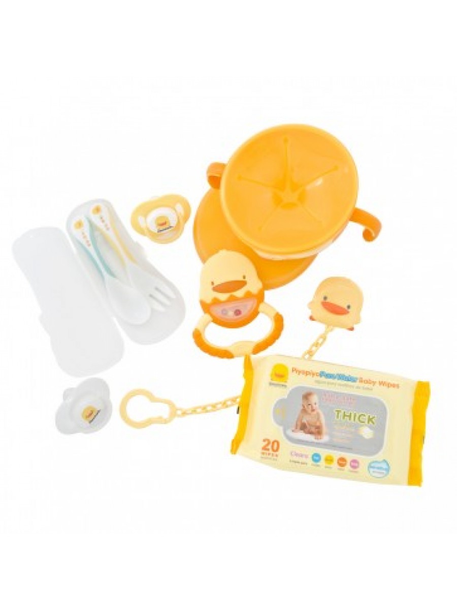 黃色小鴨 嬰幼兒旅行包 Piyo Piyo Baby Travel Kit