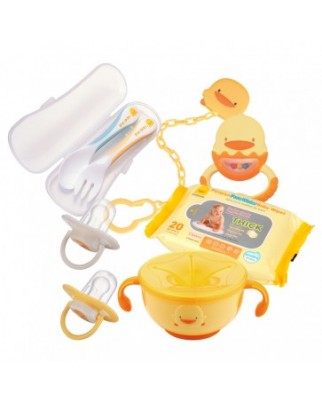 黃色小鴨 嬰幼兒旅行包 Piyo Piyo Baby Travel Kit