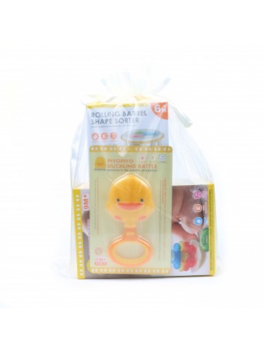 黃色小鴨嬰幼兒玩具禮品套裝 Piyo Toy Gift Kit